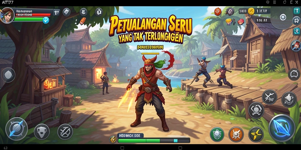 Tampilan gameplay AT777 yang memukau dan penuh aksi.