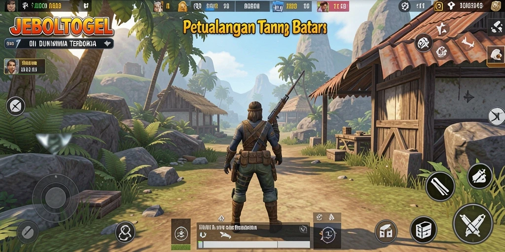 Tampilan gameplay seru dalam dunia terbuka JEBOLTOGEL.