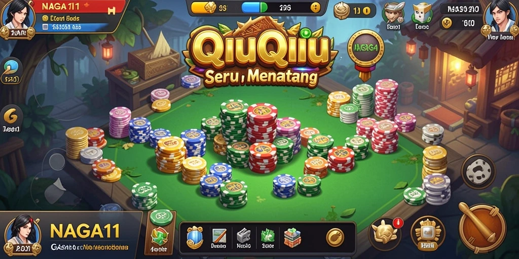 Gameplay QiuQiu yang menarik dan menegangkan di NAGA11.
