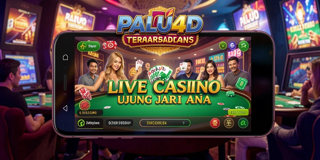 Screenshot PALU4D menunjukkan aksi mendebarkan dalam permainan Live Casino.