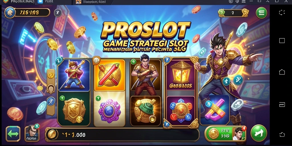 Tampilan menarik gameplay slot PROSLOT yang menegangkan.