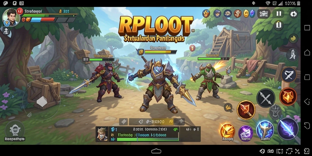 Gambaran menakjubkan dari pertempuran strategis dalam RPLOOT.