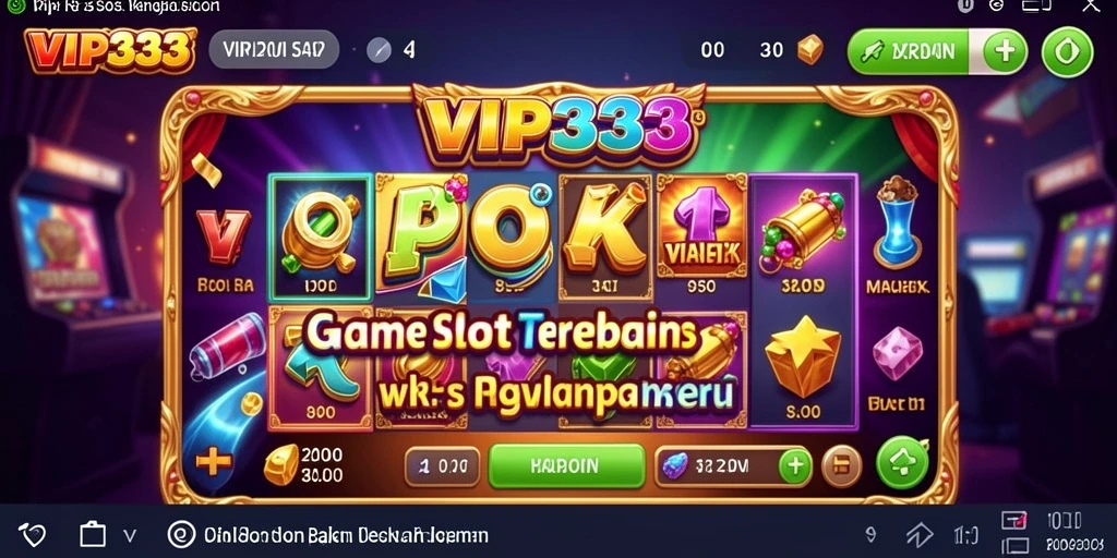 Gameplay menarik dan grafis memukau di VIP333.